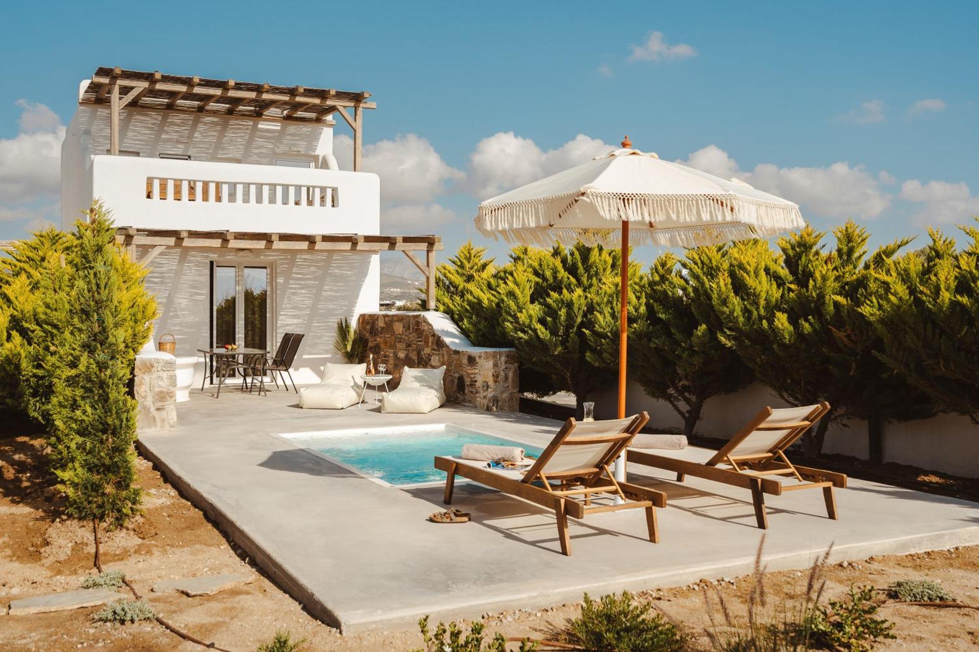Santo Concept Luxury Villas Ajía Ána Kültér fotó