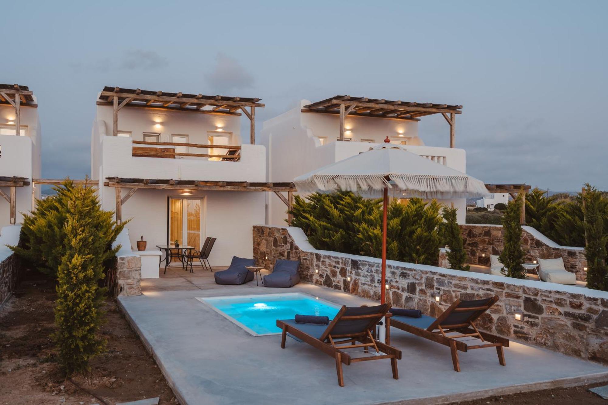 Santo Concept Luxury Villas Ajía Ána Kültér fotó
