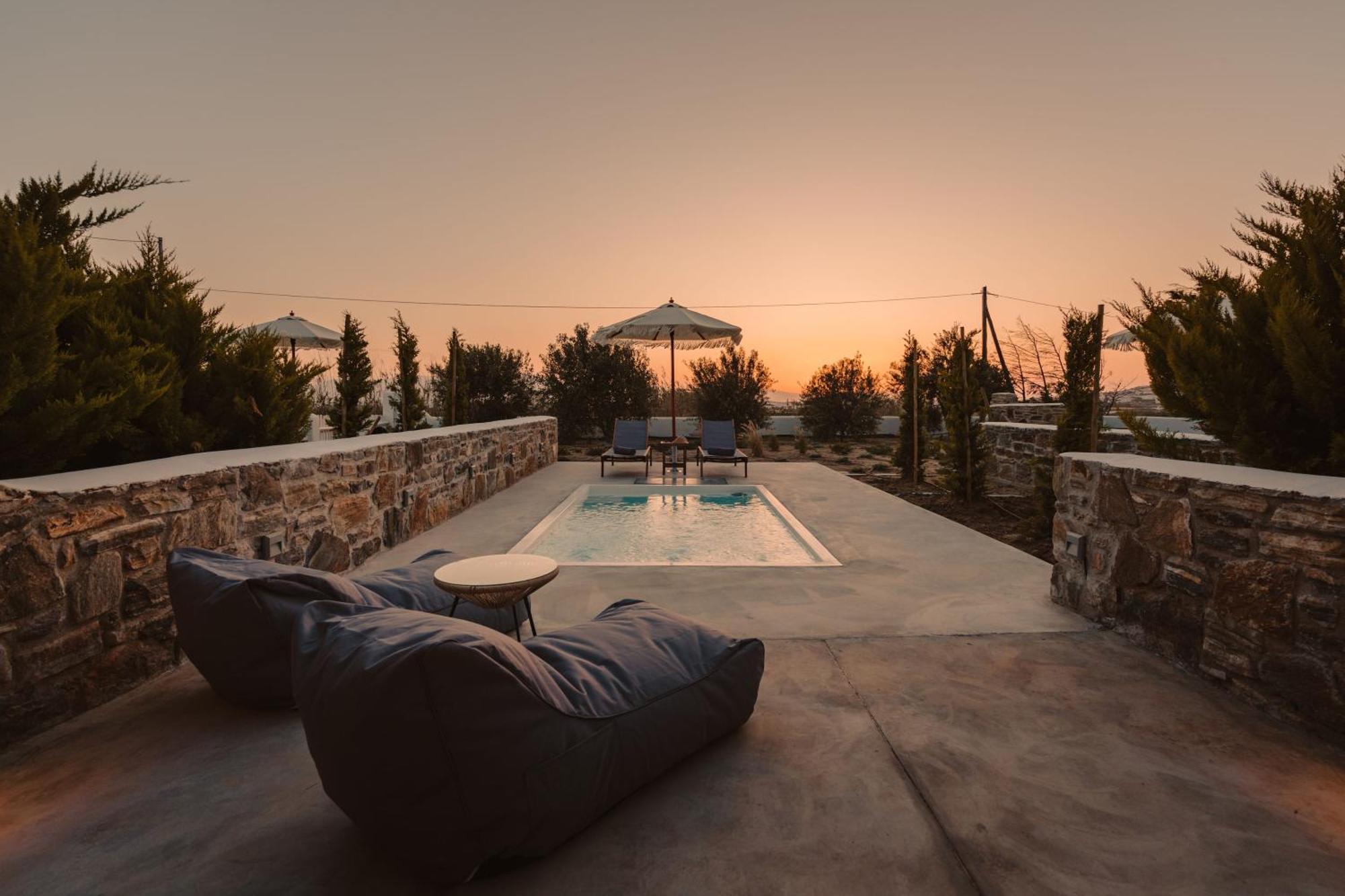 Santo Concept Luxury Villas Ajía Ána Kültér fotó