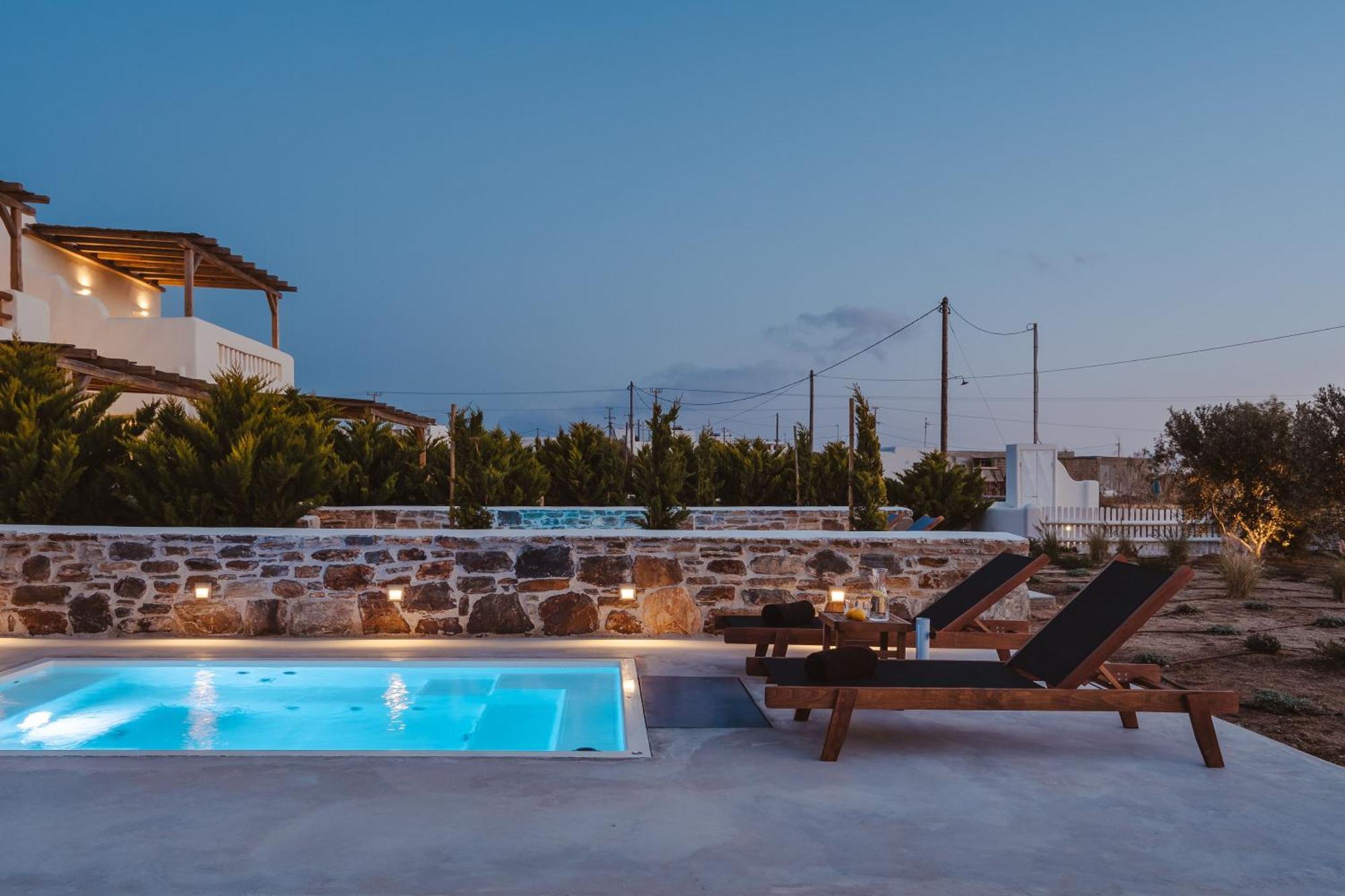 Santo Concept Luxury Villas Ajía Ána Kültér fotó