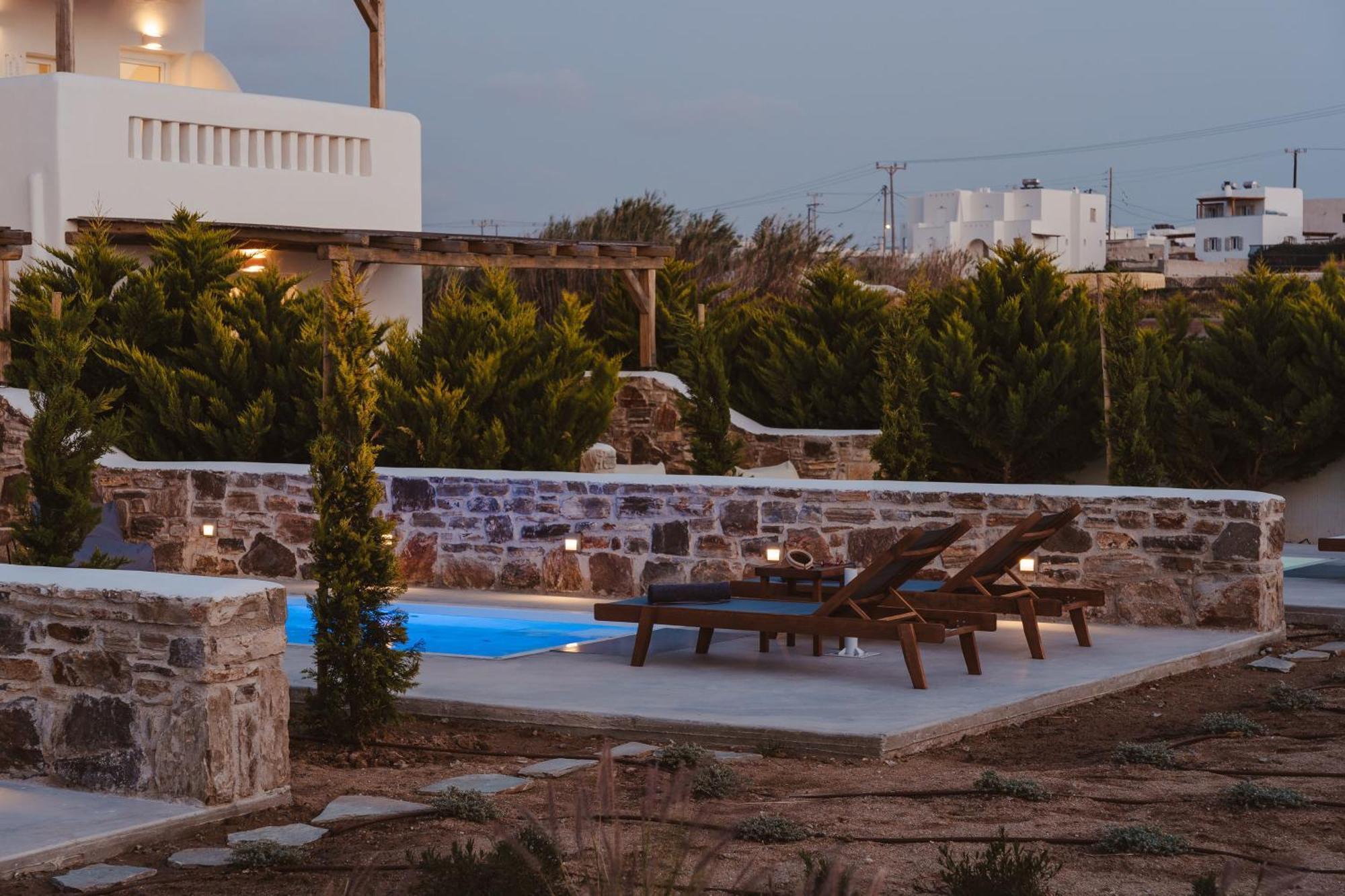Santo Concept Luxury Villas Ajía Ána Kültér fotó