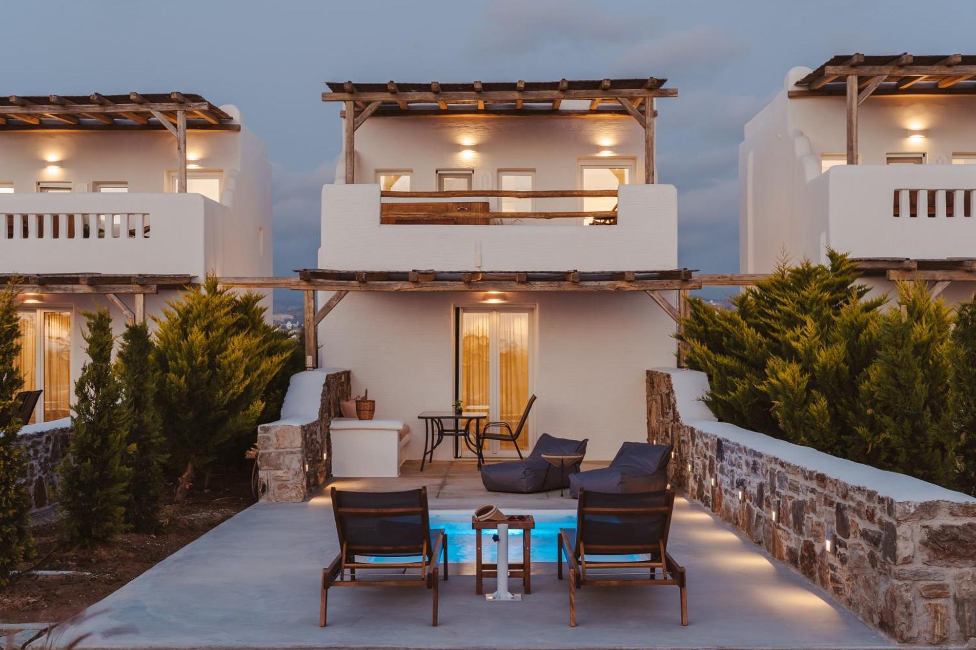 Santo Concept Luxury Villas Ajía Ána Kültér fotó