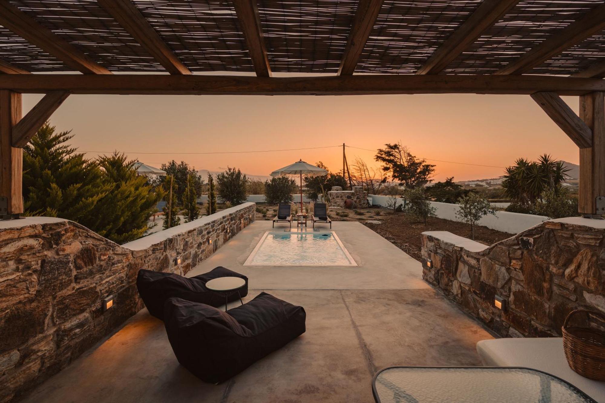 Santo Concept Luxury Villas Ajía Ána Kültér fotó