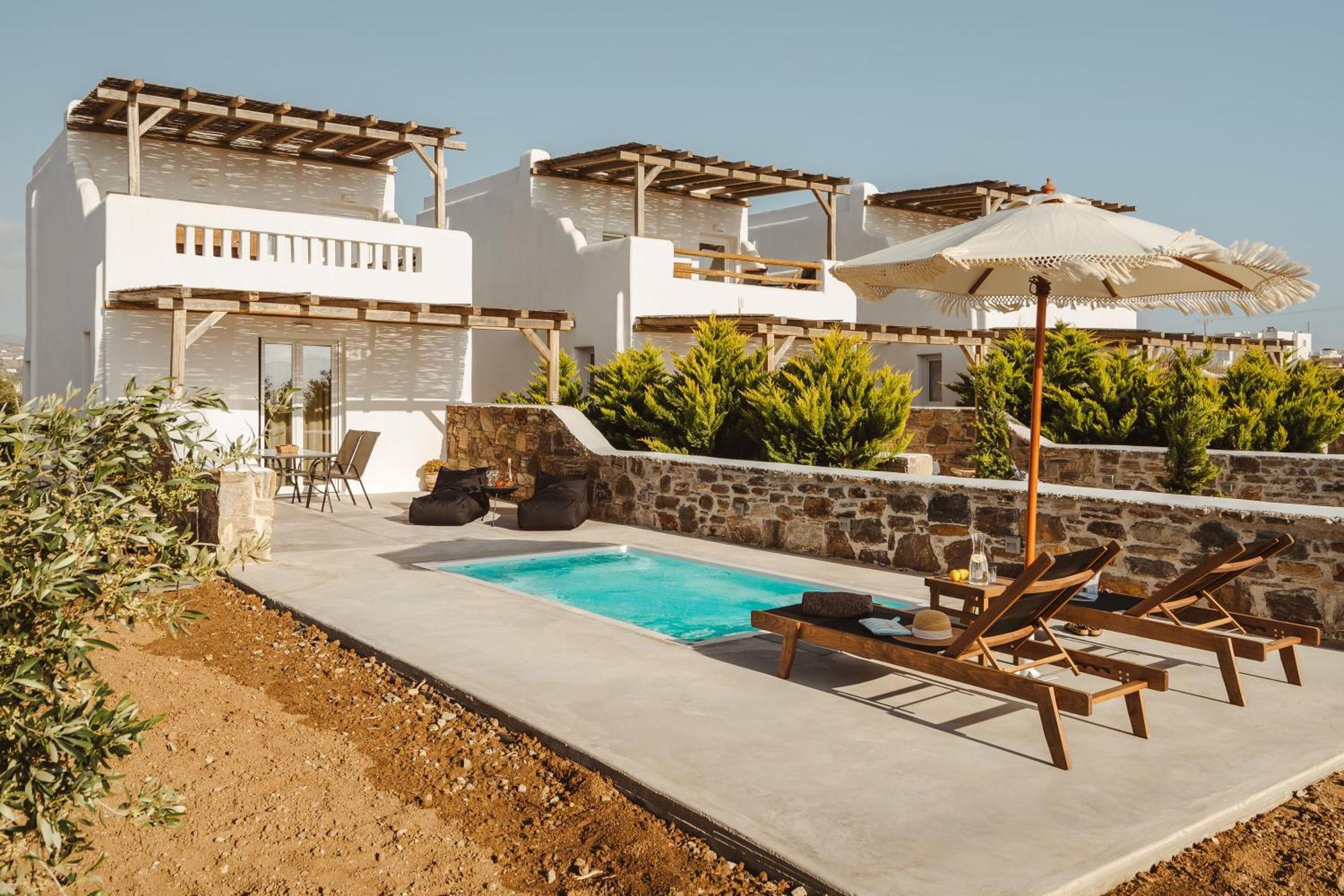 Santo Concept Luxury Villas Ajía Ána Kültér fotó