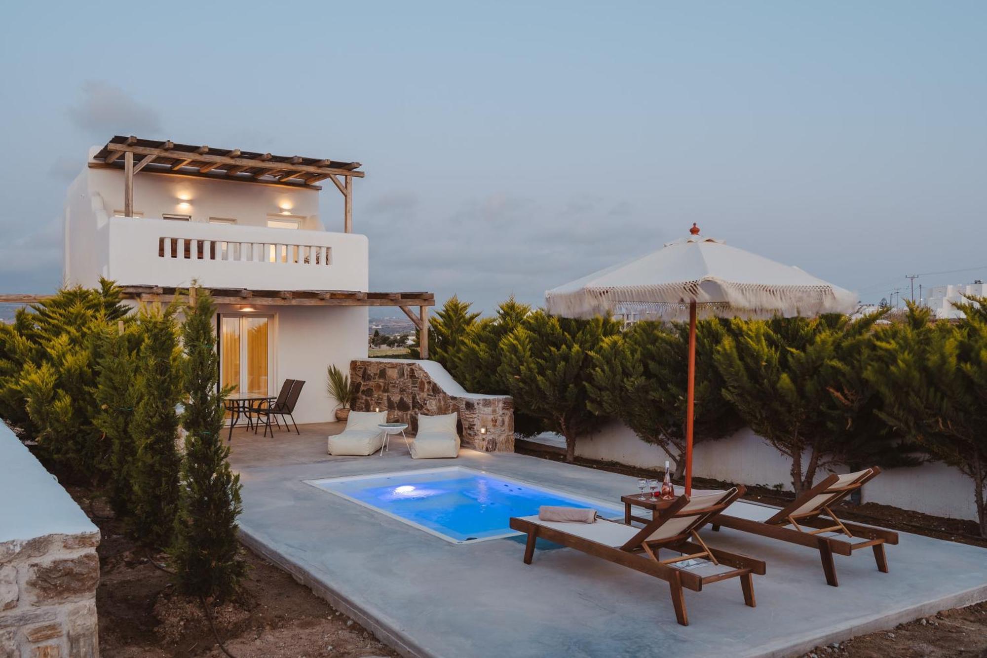 Santo Concept Luxury Villas Ajía Ána Kültér fotó