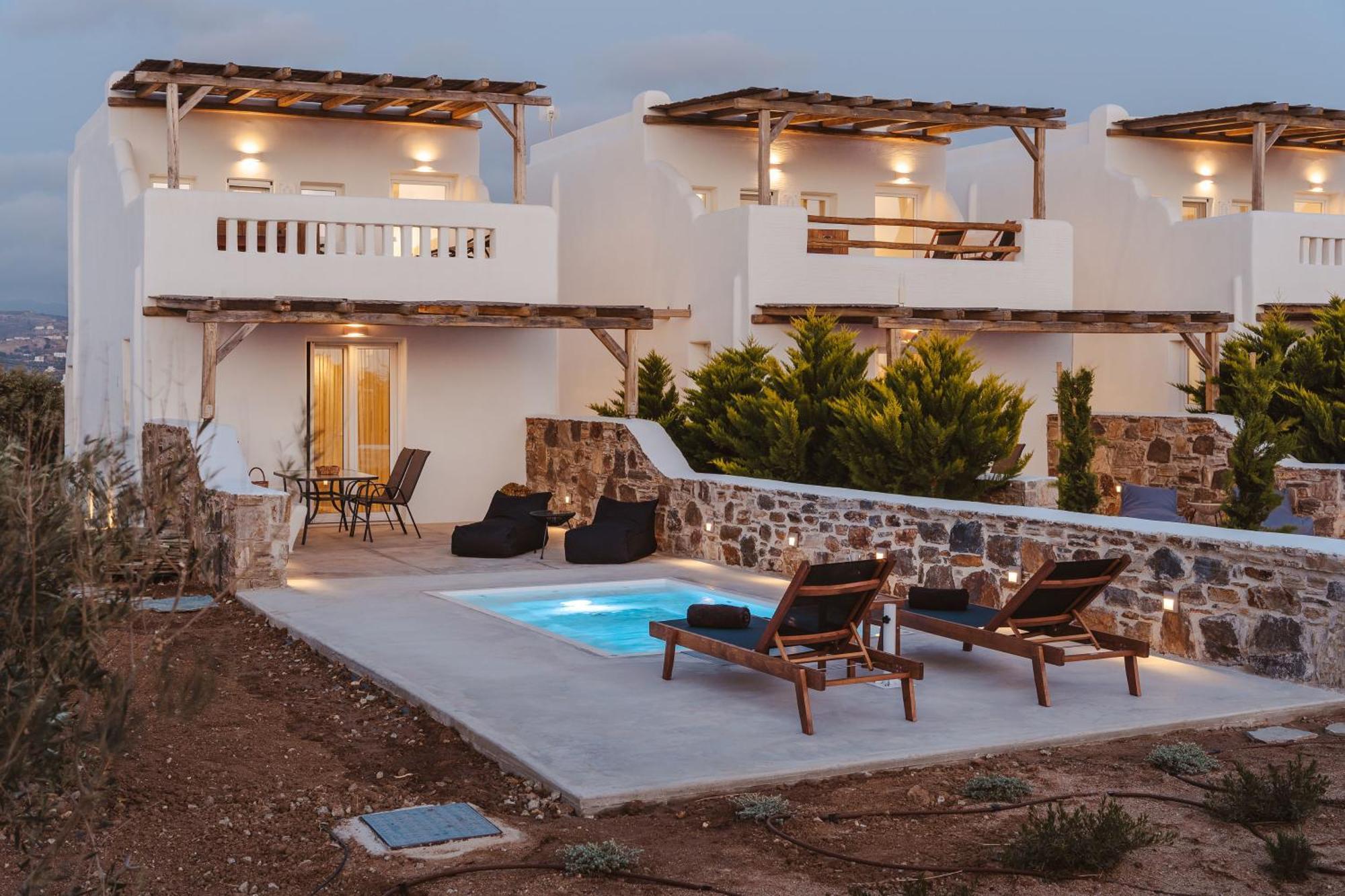 Santo Concept Luxury Villas Ajía Ána Kültér fotó