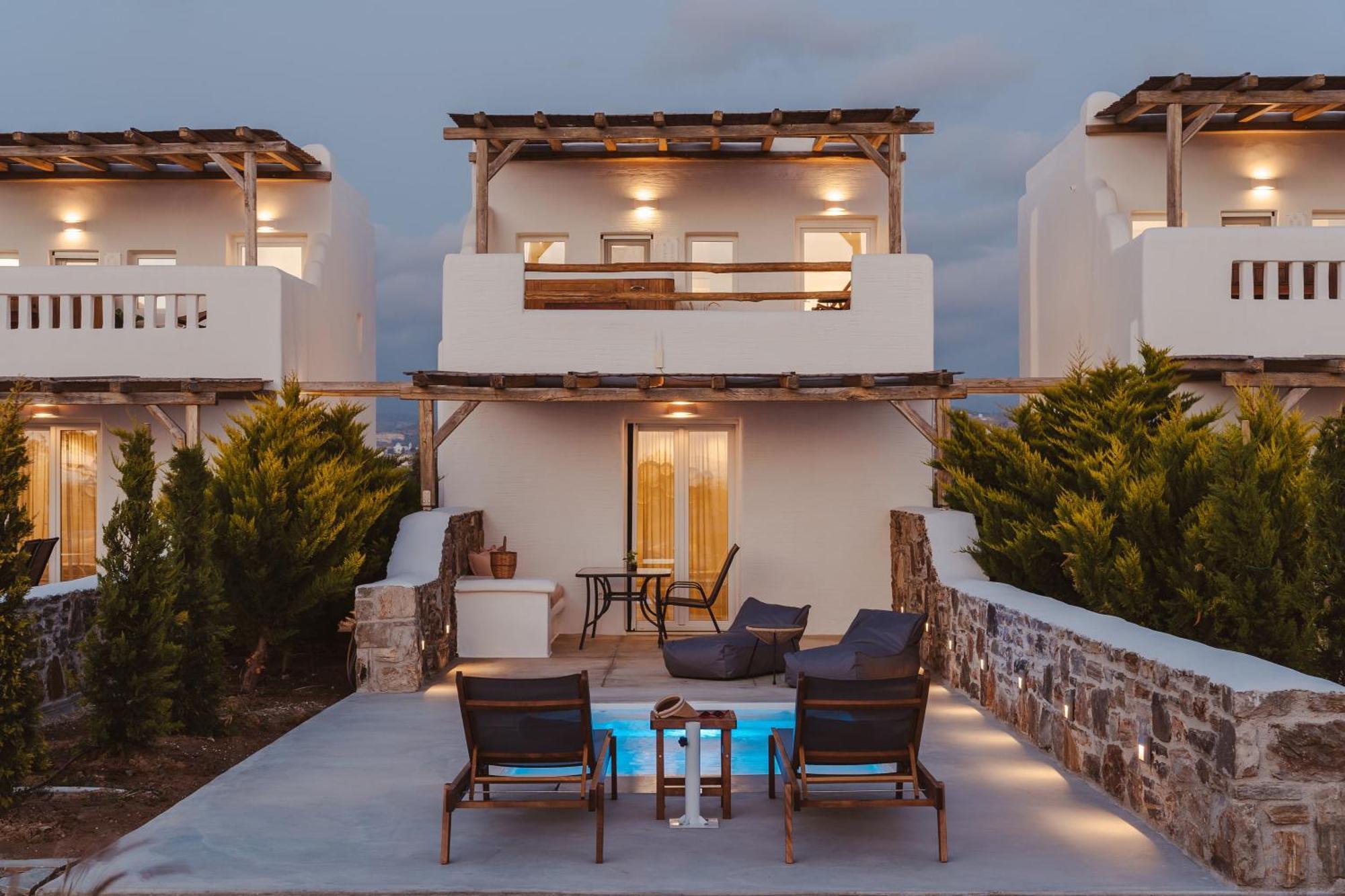 Santo Concept Luxury Villas Ajía Ána Kültér fotó